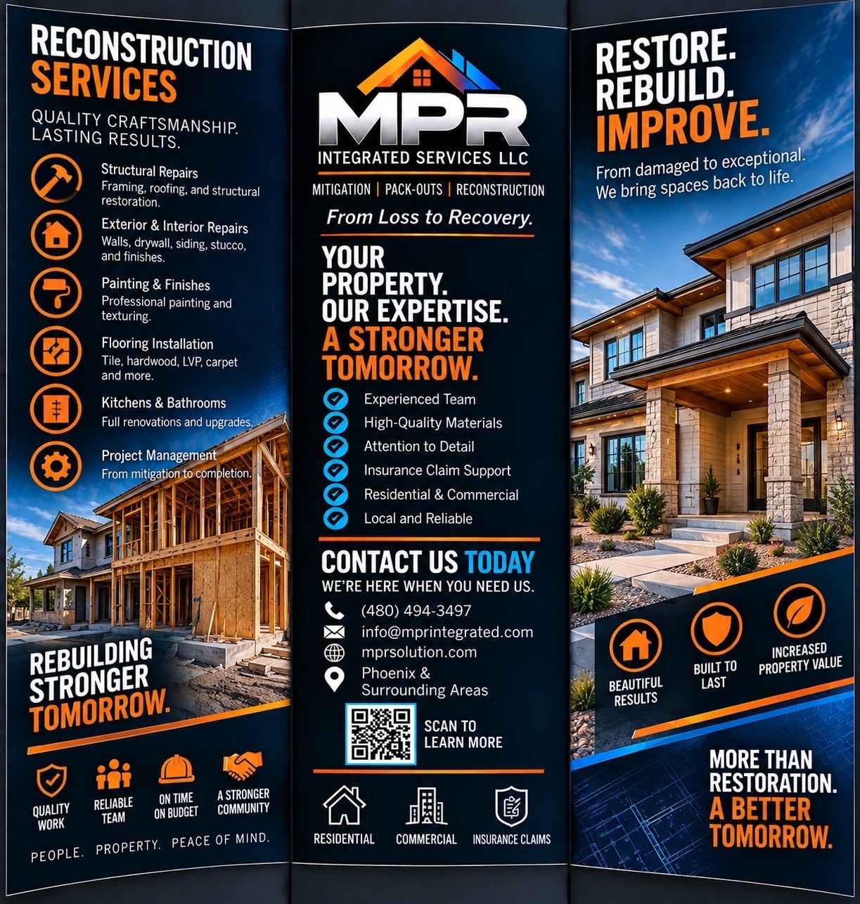 MPR Reconstruction — Restore, rebuild, improve