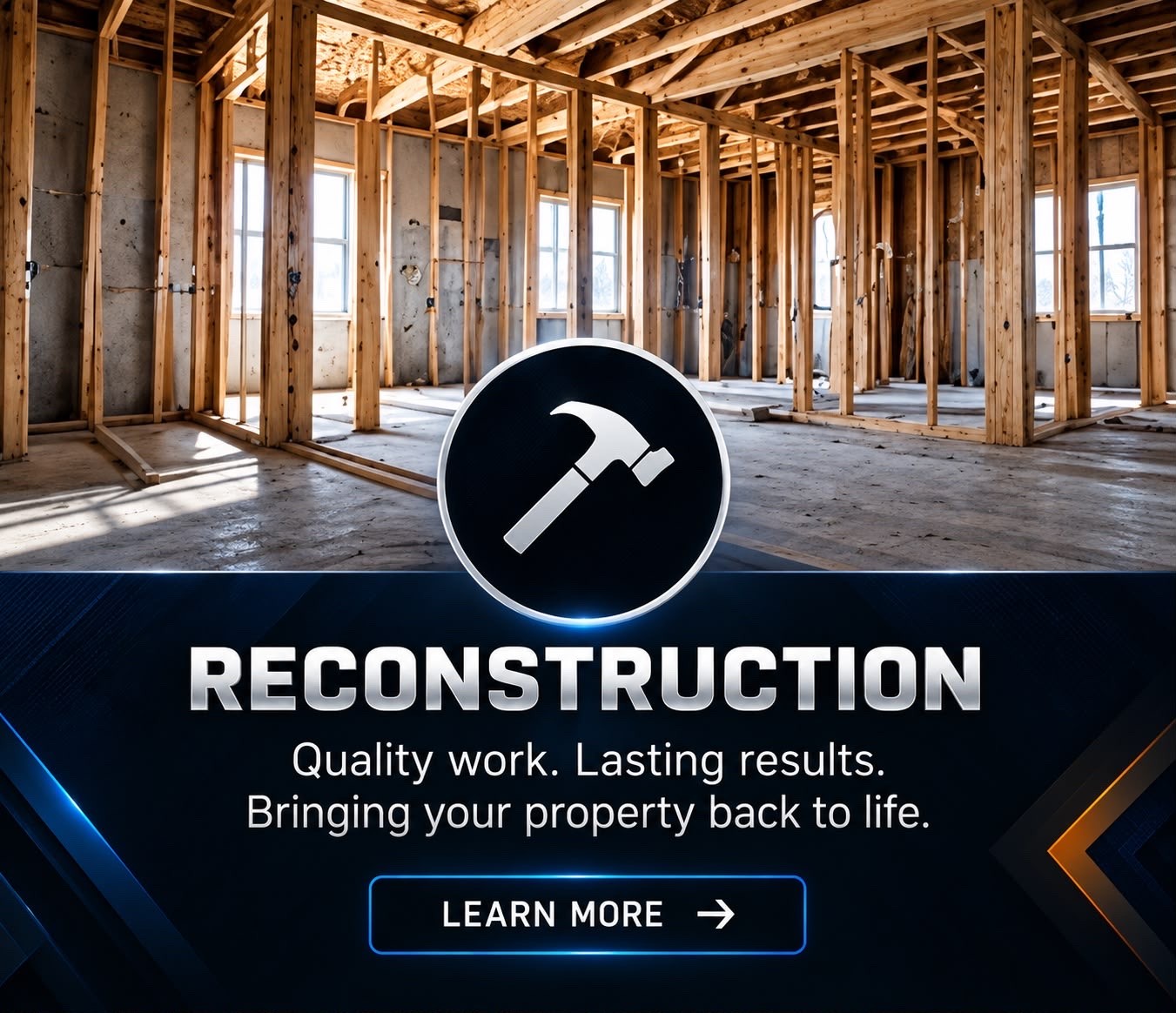 Reconstruction — Quality work. Lasting results.